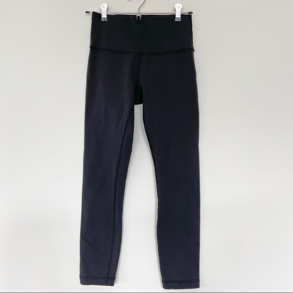 Lululemon Black Leggings 25"